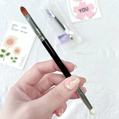 Mushroom & Double-Headed Concealer Brush