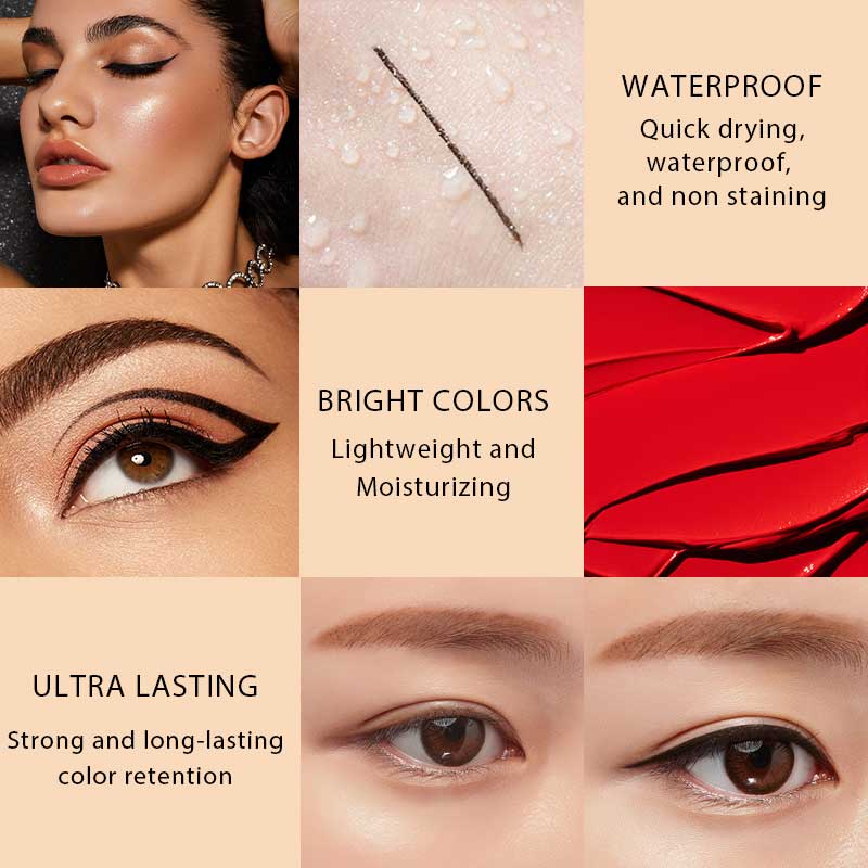 Long-Lasting Waterproof Eyeliner Cream Gel