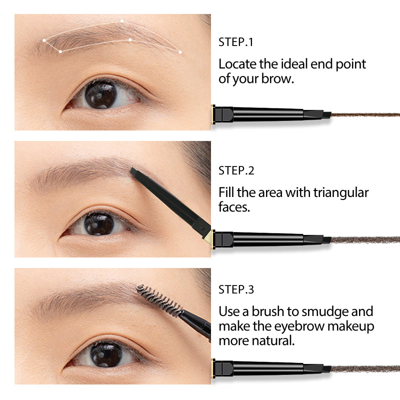 Double-Ended Eyebrow Pencil