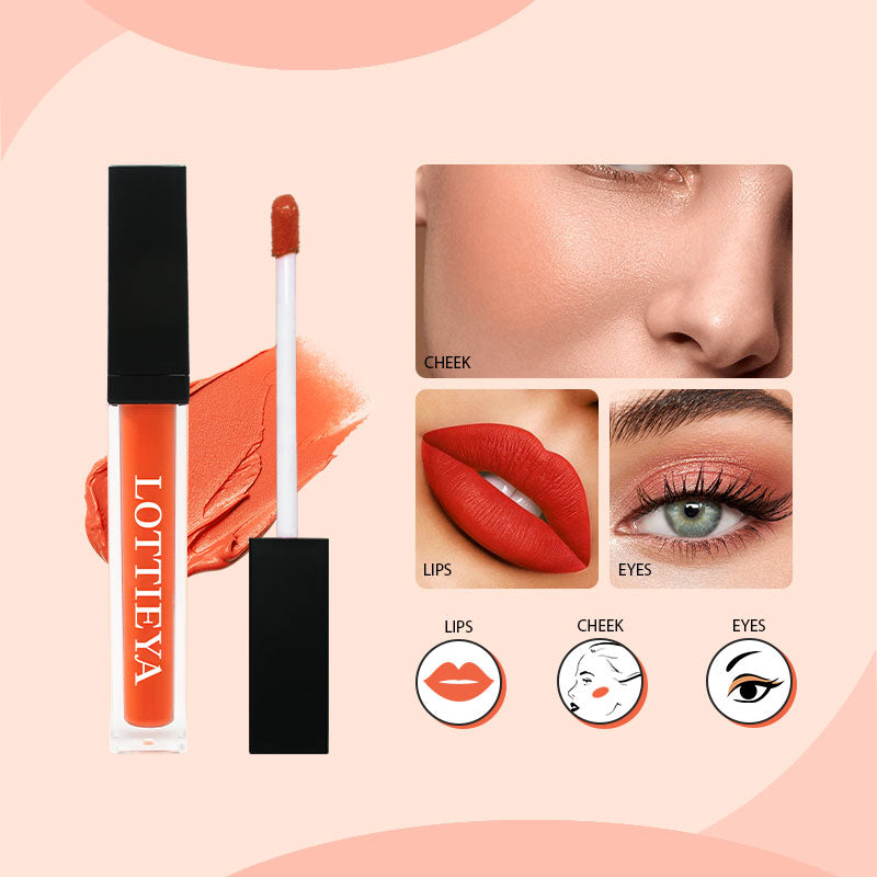 Non-Stick Waterproof Matte Liquid Lipstick