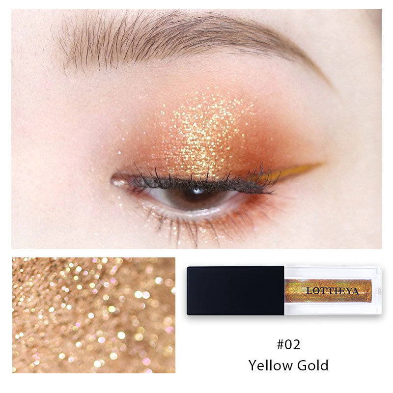 Halloween 4PCS Glitter Liquid Eyeshadow Set